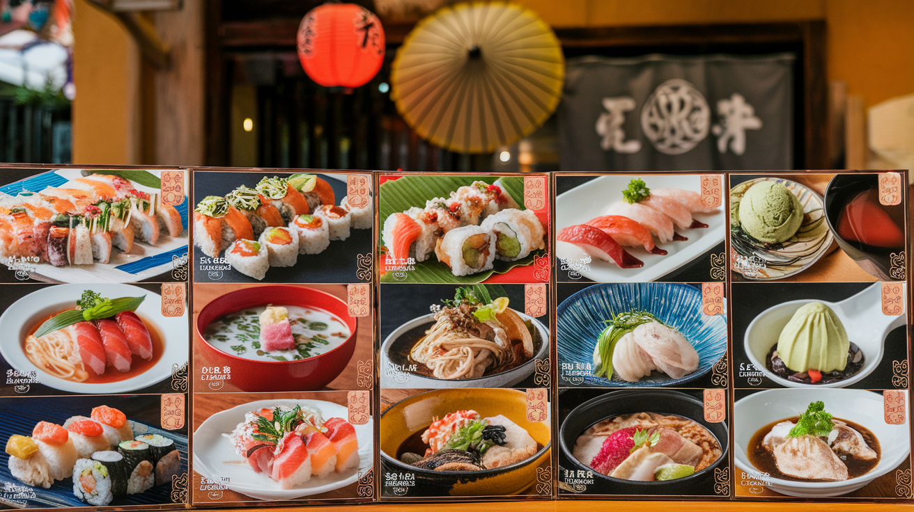 Kyoto Japanese Restaurant Menu