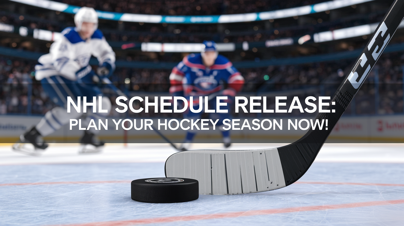 NHL Schedule Release
